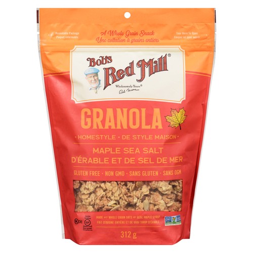 Bob's Red Mill Granola Maple Sea Salt 312 g