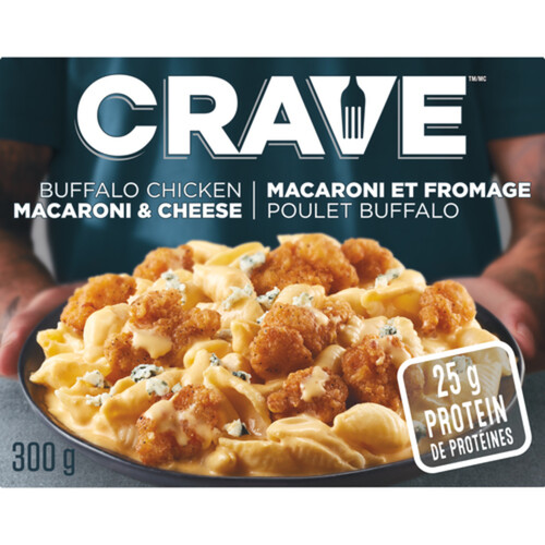 CRAVE Frozen Buffalo Chicken Macaroni & Cheese 300 g