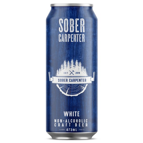 Sober Carpenter Non Alcoholic Beer White Craft 473 ml (can)