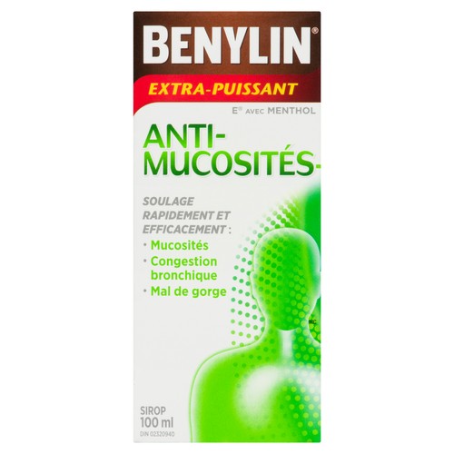 Benylin Mucus & Phlegm Relif Cough Syrup 100 ml