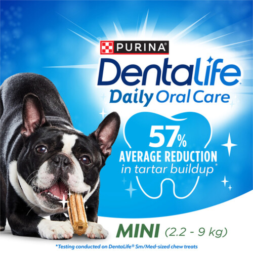 DentaLife Dog Treats Mini Breed Daily Oral Care 485 g