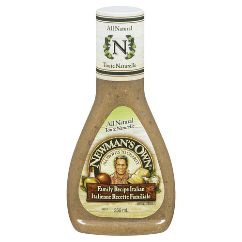 Newman's Own All Natural Dressing Family Recipe Italian 350 ml