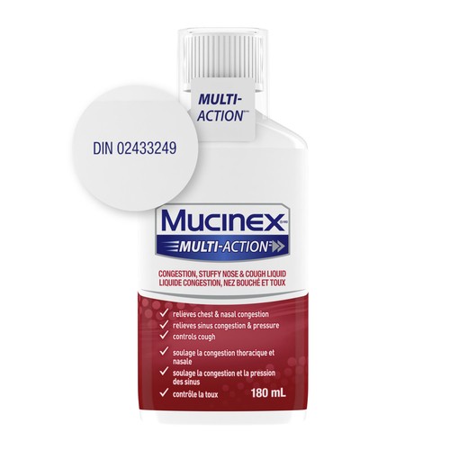 Mucinex Multi Action Cough & Cold 180 ml