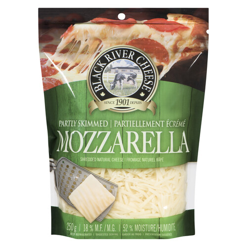 Black River Cheese Kosher Partly Skim Mozzarella 250 g