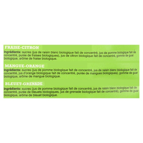 Deebee's Organic Freezies Bar Fruit 400 ml