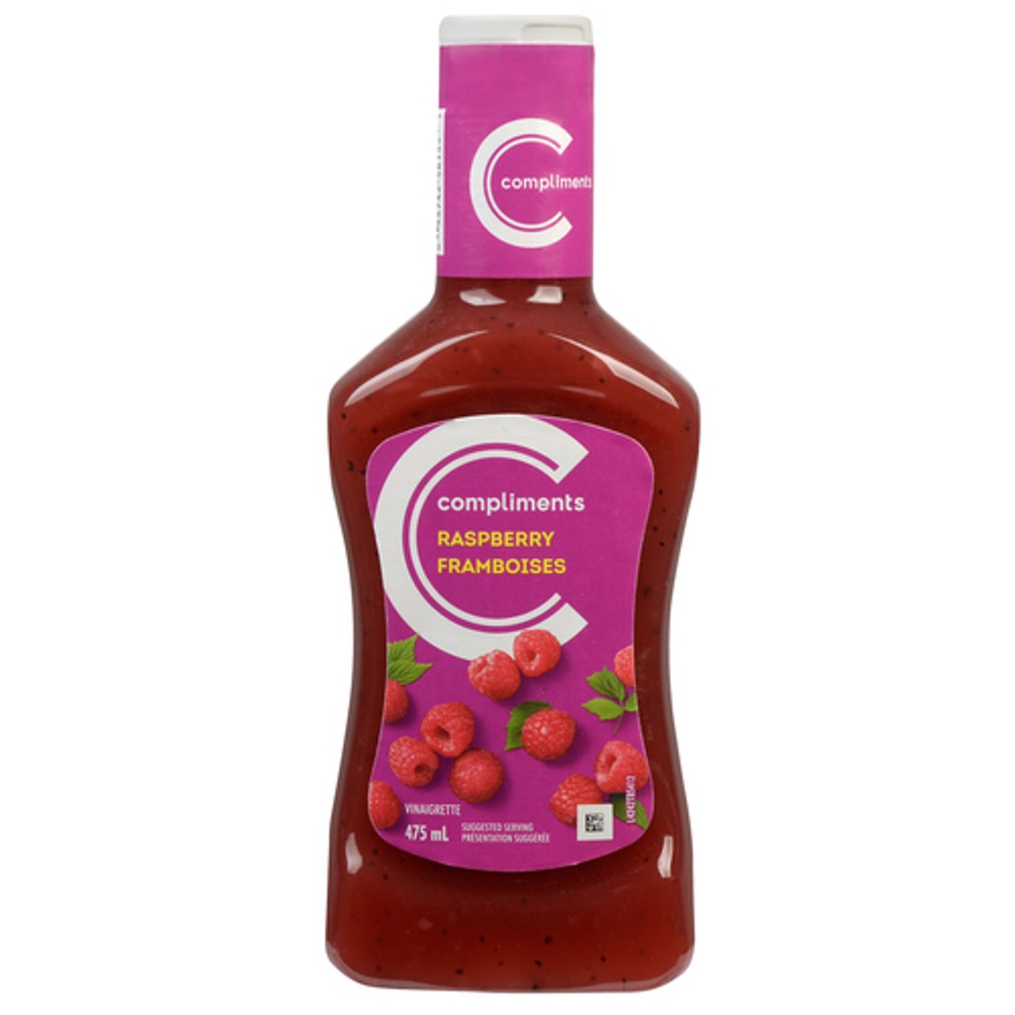 Compliments Dressing Raspberry 475 ml - Voilà Online Groceries & Offers