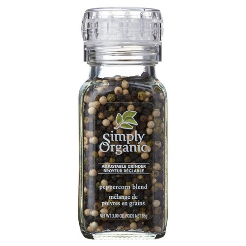 Simply Organic Blend Peppercorn Grinder 85 g