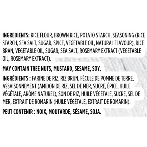Christie Good Thins Gluten-Free Rice Crackers Sea Salt & Pepper 100 g