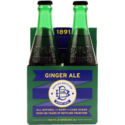 Boylan Ginger Ale 4 x 355 ml (bottles)