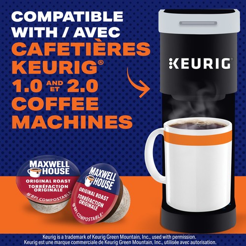 Maxwell House Coffee Pods Original Roast 30 K-Cups 285 g