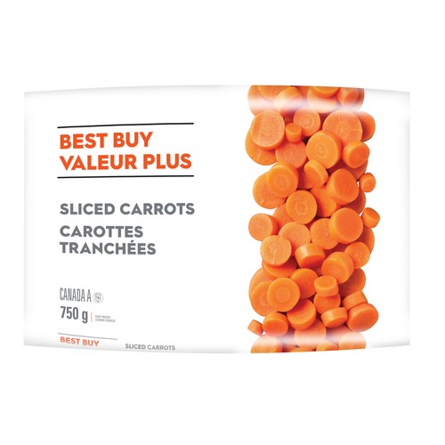 Best Buy Frozen Sliced Carrots 750 g