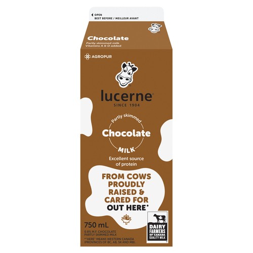 Lucerne 0.8% Milk Chocolate 750 ml