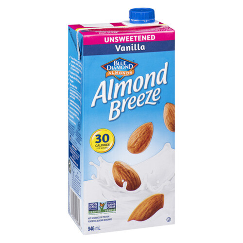 Blue Diamond Almond Breeze Unsweetened Vanilla 946 ml