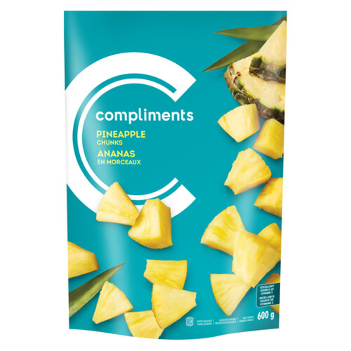 Compliments Frozen Pineapple Chunks 600 g