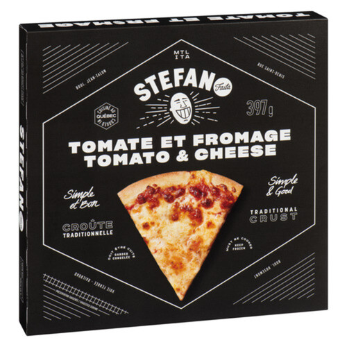 Stefano Frozen Pizza Tomato & Cheese 397 g