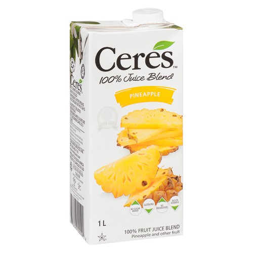 Ceres Gluten-Free Fruit Juice Pineapple 1 L