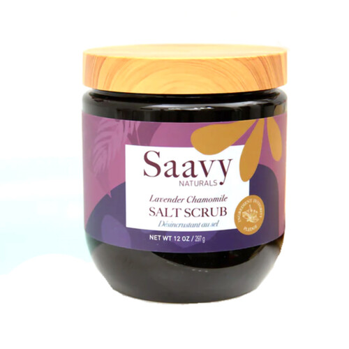 Saavy Naturals Salt Scrub Lavender Chamomile 297 g