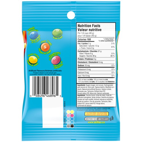 Skittles Candy Tropical 170 g