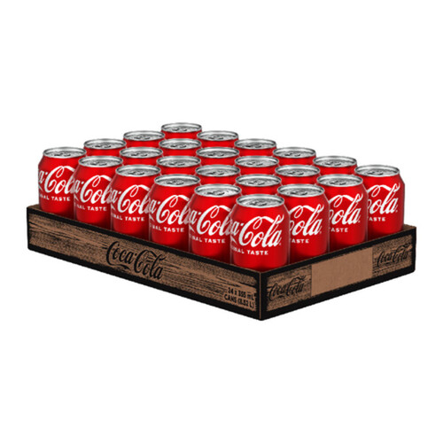 Coca-Cola Soft Drink Classic 24 x 355 ml (cans)