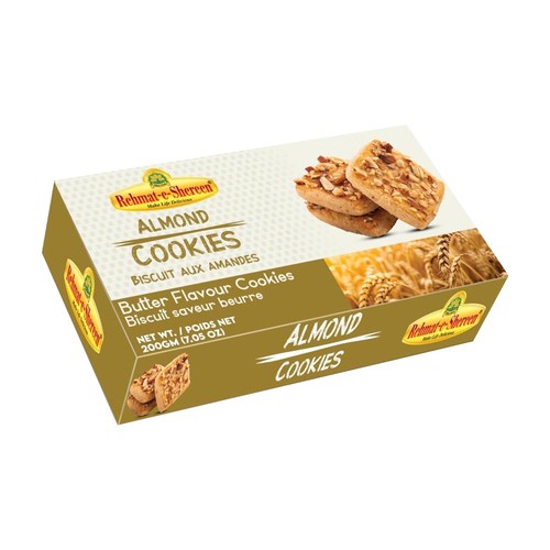 Rehmat E Shereen Cookies Almond 200 g