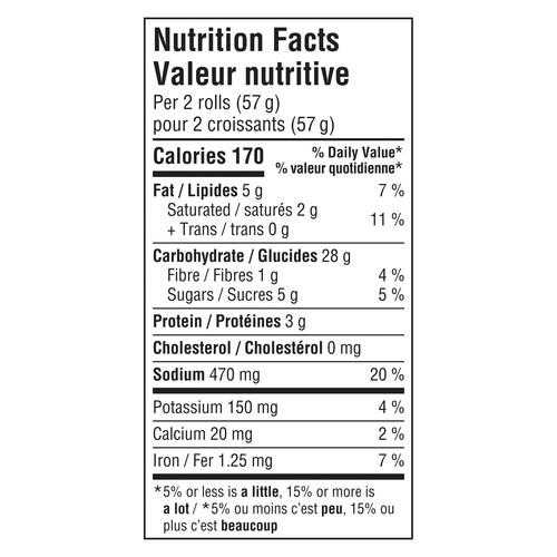 Pillsbury Reduced Fat Crescents Dough 227 g