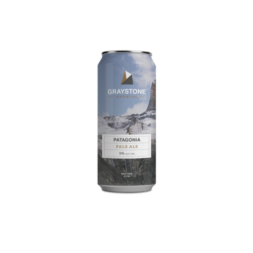 Graystone Brewing Beer 8% Alcohol Patagonia IPA 473 ml (can)