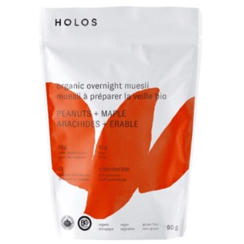 Holos Organic Muesli Maple Peanuts 90 g