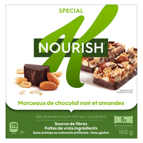Kellogg's Special K Cereal Bars Dark Chocolate Chunks & Almonds 165 g