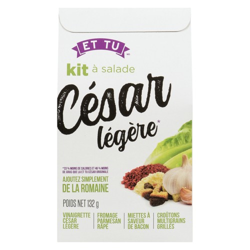 Et-Tu Salad Kit Caesar Light 132 g