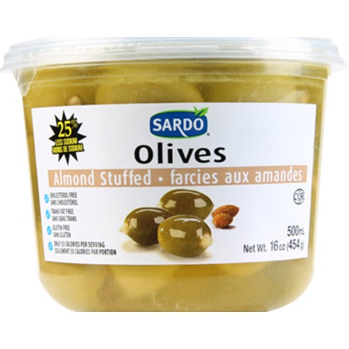 Sardo Olives Almond Stuffed 500 ml