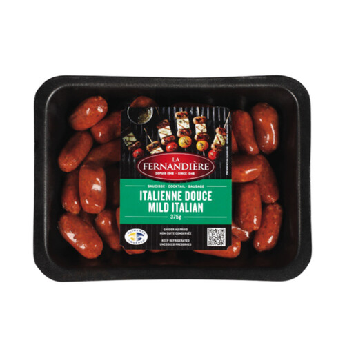 La Fernandière Inc Cocktail Sausage Mild Italian 375 g