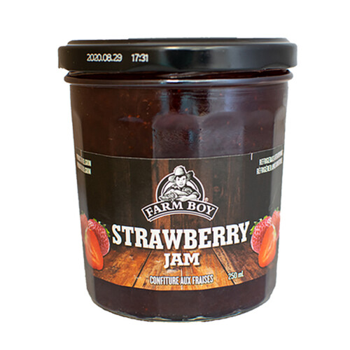 Farm Boy Jam Strawberry 250 ml