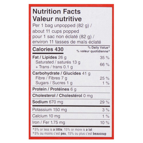 Orville Redenbacher Gourmet Popcorn Buttery 18 x 82 g