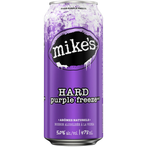 Mike's 5% Alcohol Beverage Hard Purple Freeze 473 ml (can)