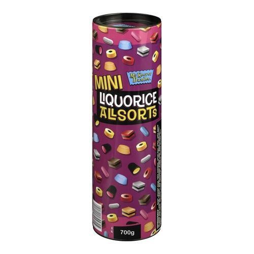 Beacon Licorice Mini All Sorts Tin 700 g