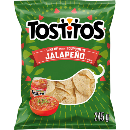 Tostitos Tortilla Chips Hint of Jalapeño 245 g