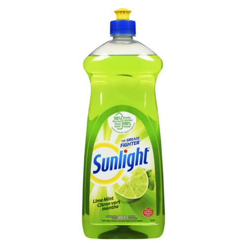 Sunlight Dish Detergent Lime Mint 800 ml