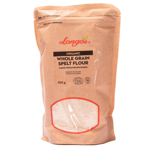 Longo's Organic Spelt Flour Whole Grain 700 g