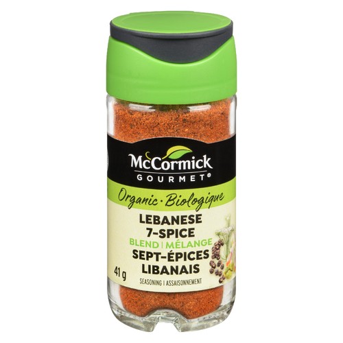 McCormick Gourmet Organic Seasoning Lebanese 7 Spice 41 g
