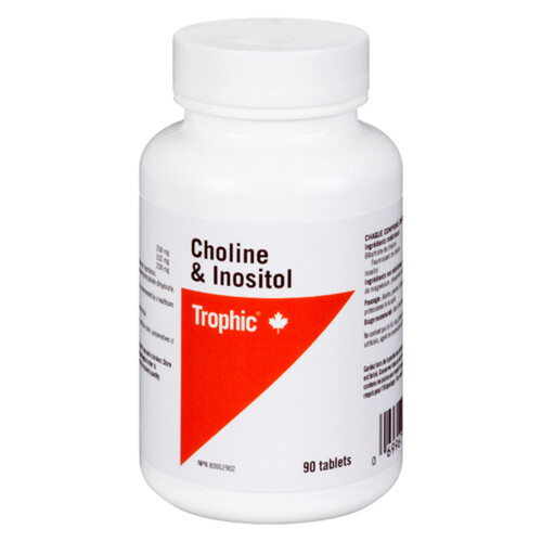 Trophic Choline & Inositol 500mg 90 EA