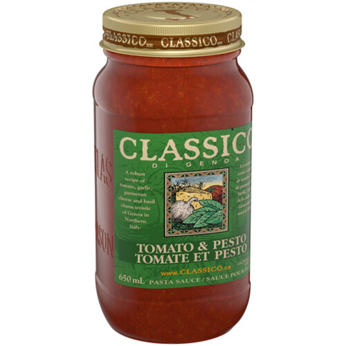 Classico Pasta Sauce Tomato & Pesto 650 ml