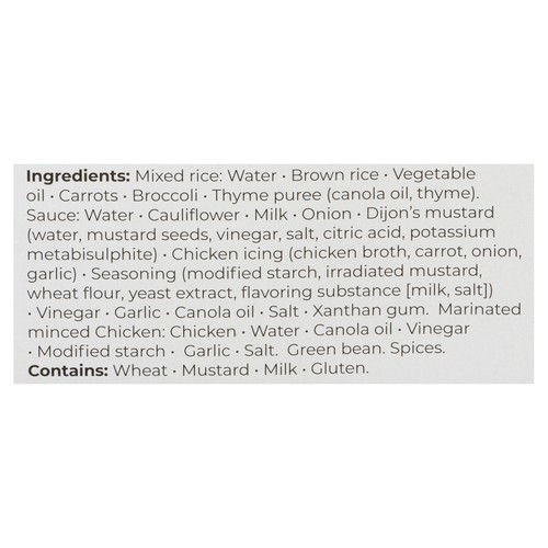 Dr Isabelle Frozen Meal Dijon Chicken 350 g