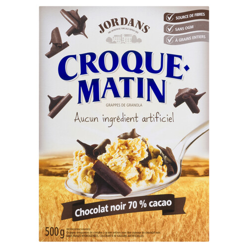 Jordans Morning Crisp Cereal Dark Chocolate 500 g Voilà Online