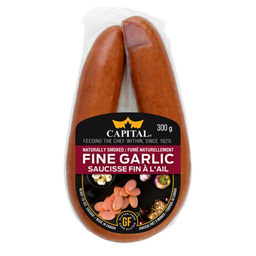 Capital Fine Meats Garlic Ring Naturally Smoked 300 g