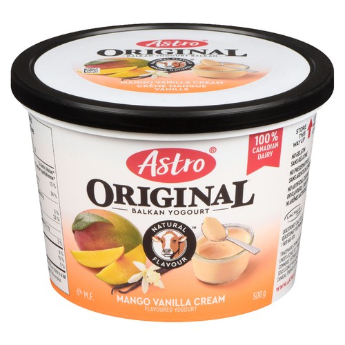 Astro 6% Yogurt Mango Vanilla Cream 500 g