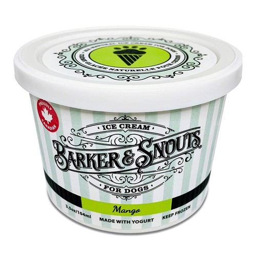 （Ontario）Barker & Snouts Dog Ice Cream Mango 104 ml