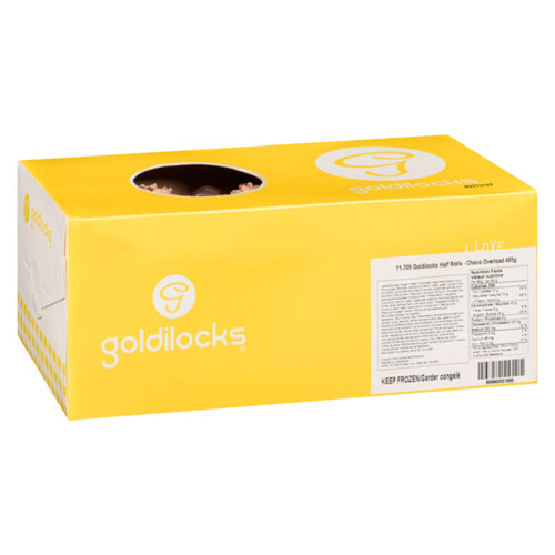 Goldilocks Frozen Half Roll Choco Overload 480 g