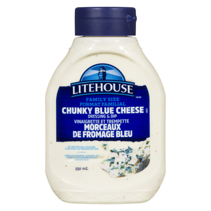 Litehouse Dressing Blue Cheese Family Size 591 ml Voilà Online Groceries & Offers