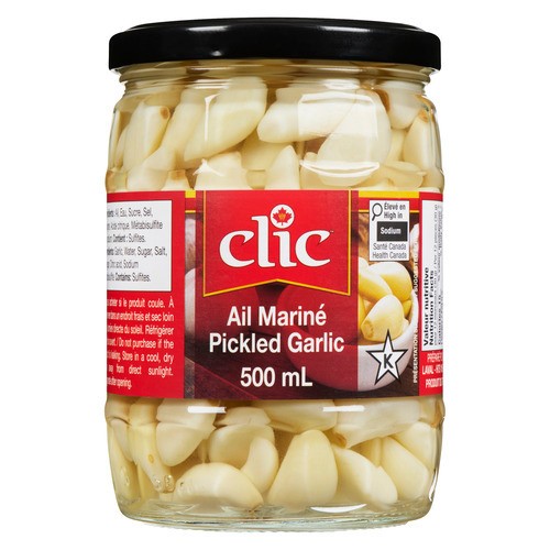 Clic Pickled Garlic 600 ml