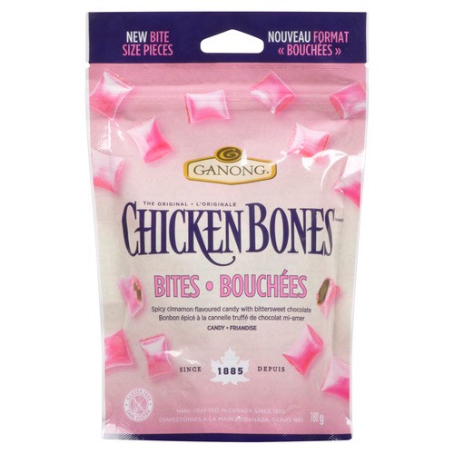 Ganong Chicken Bones Candy Bites Spicy Cinnamon 180 g